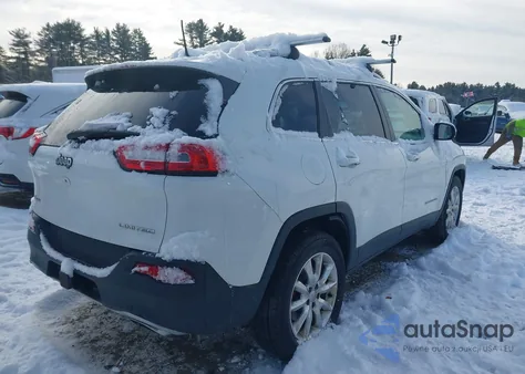 2016 Jeep Cherokee Limited z USA, uszkodzony, nr VIN 1C4PJMDS7GW156378